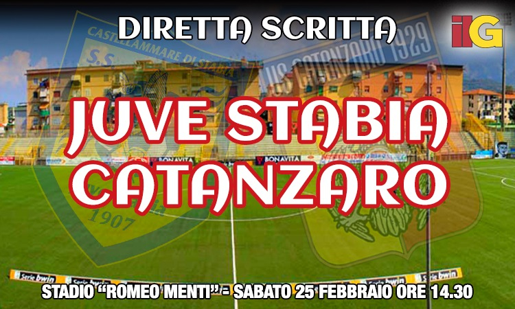 LIVE dallo stadio &quot;R. Menti&quot; per Juve Stabia-Catanzaro (finale 1-4)